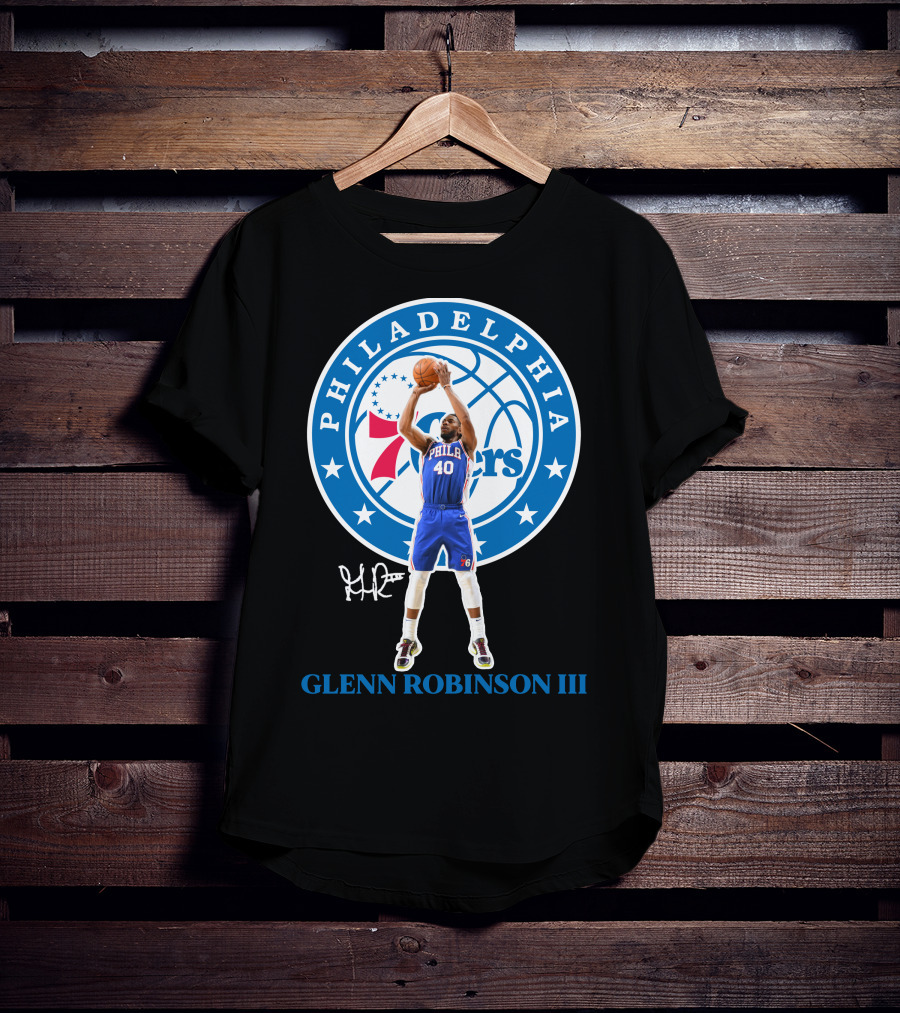 Philadelphia 76ers Glenn Robinson Iii T-Shirt