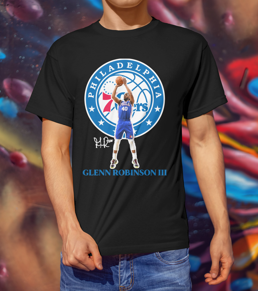 Philadelphia 76ers Glenn Robinson Iii T-Shirt