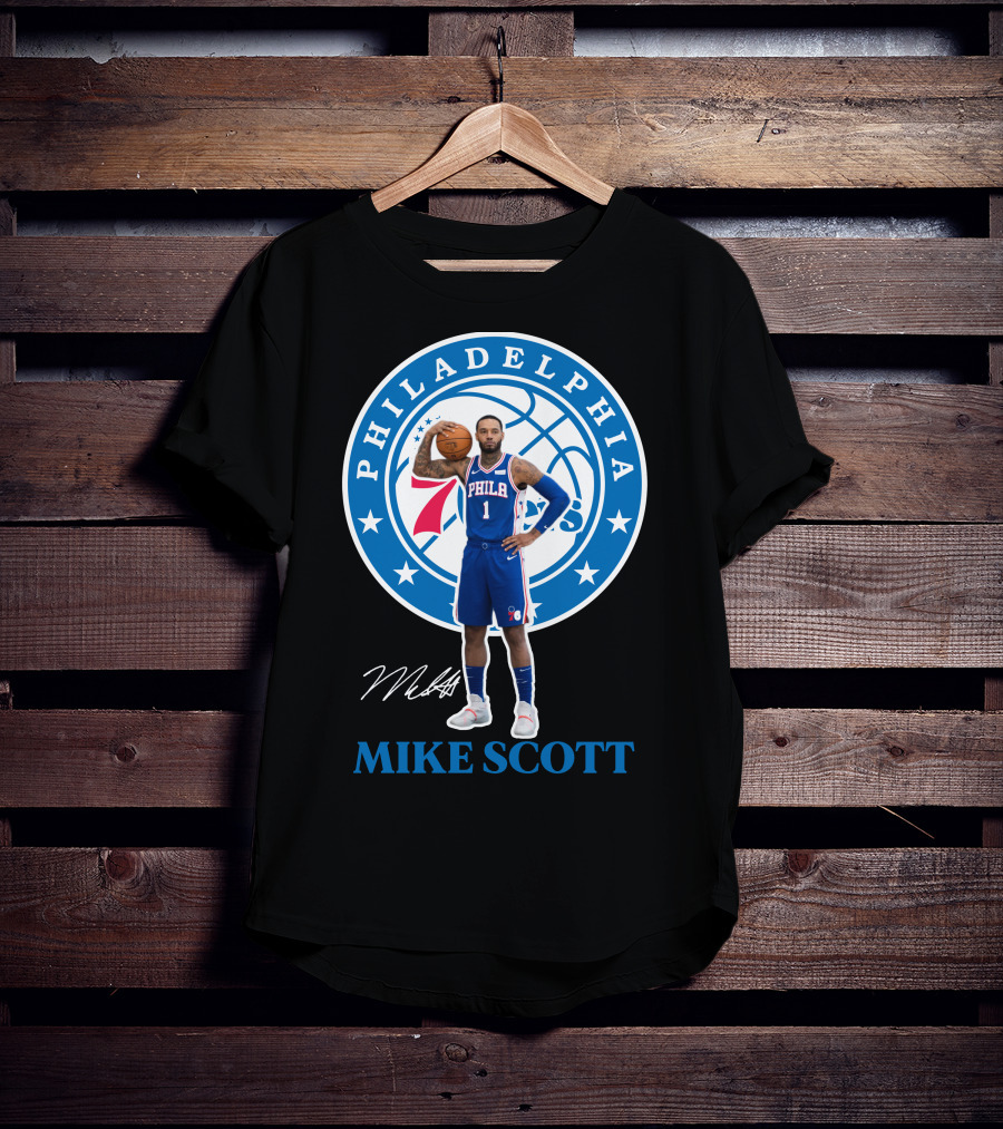 Philadelphia Mike Scott 76Er07 T-Shirt