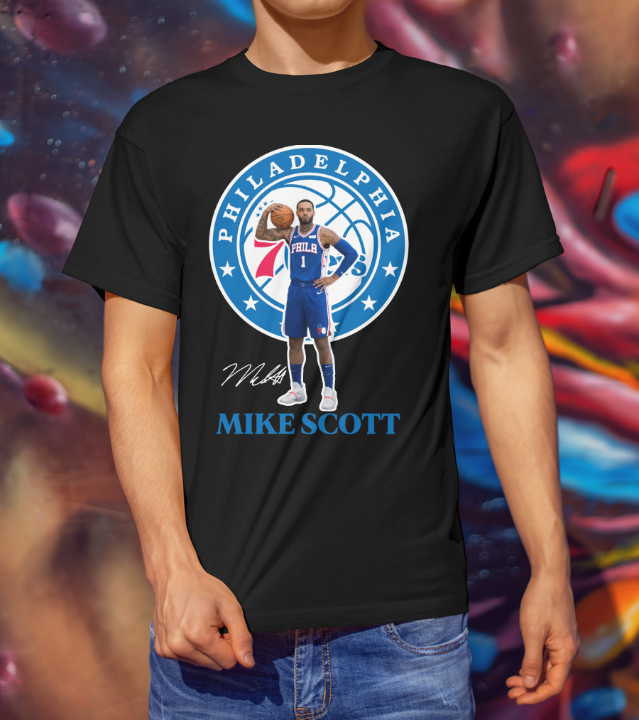 Philadelphia Mike Scott 76Er07 T-Shirt
