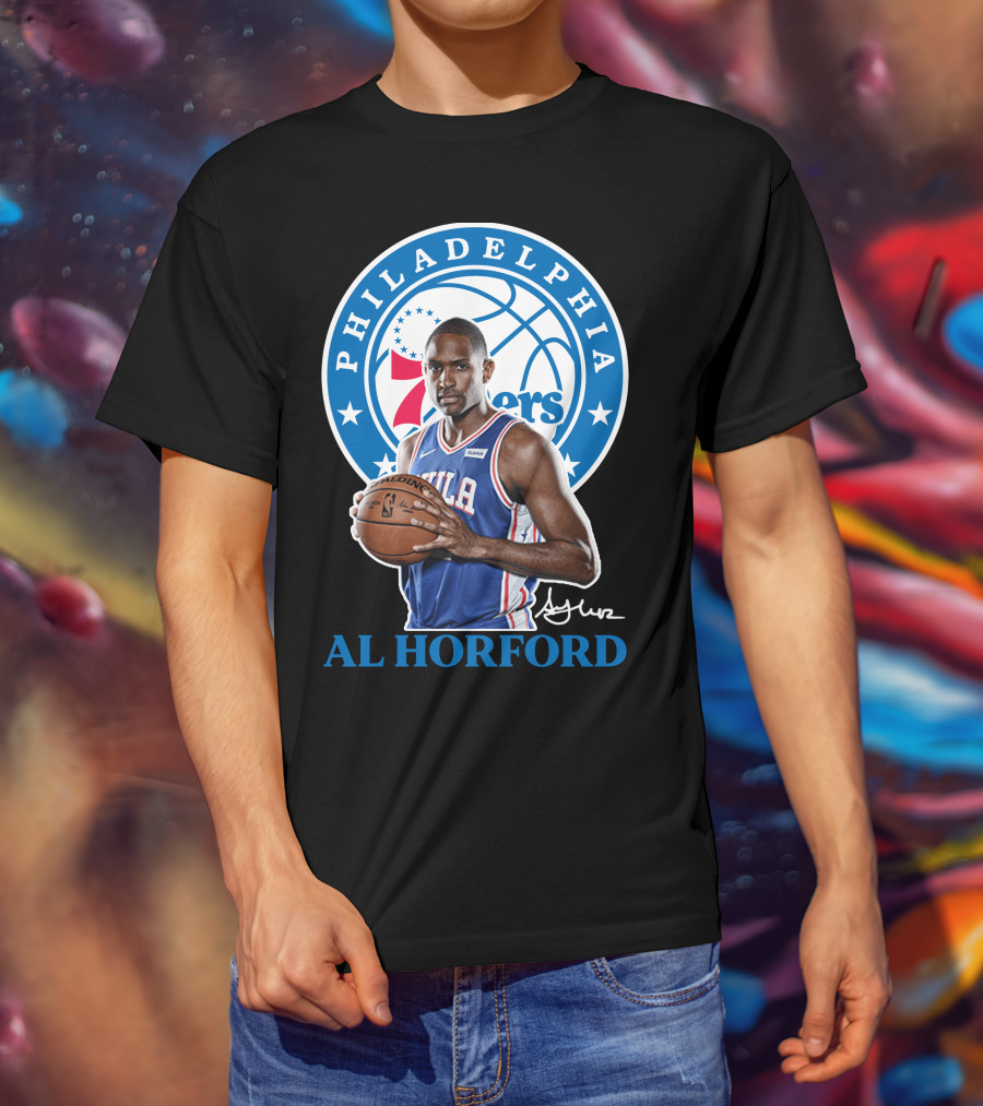 Philadelphia 76ers Al Horford Basketball T-Shirt