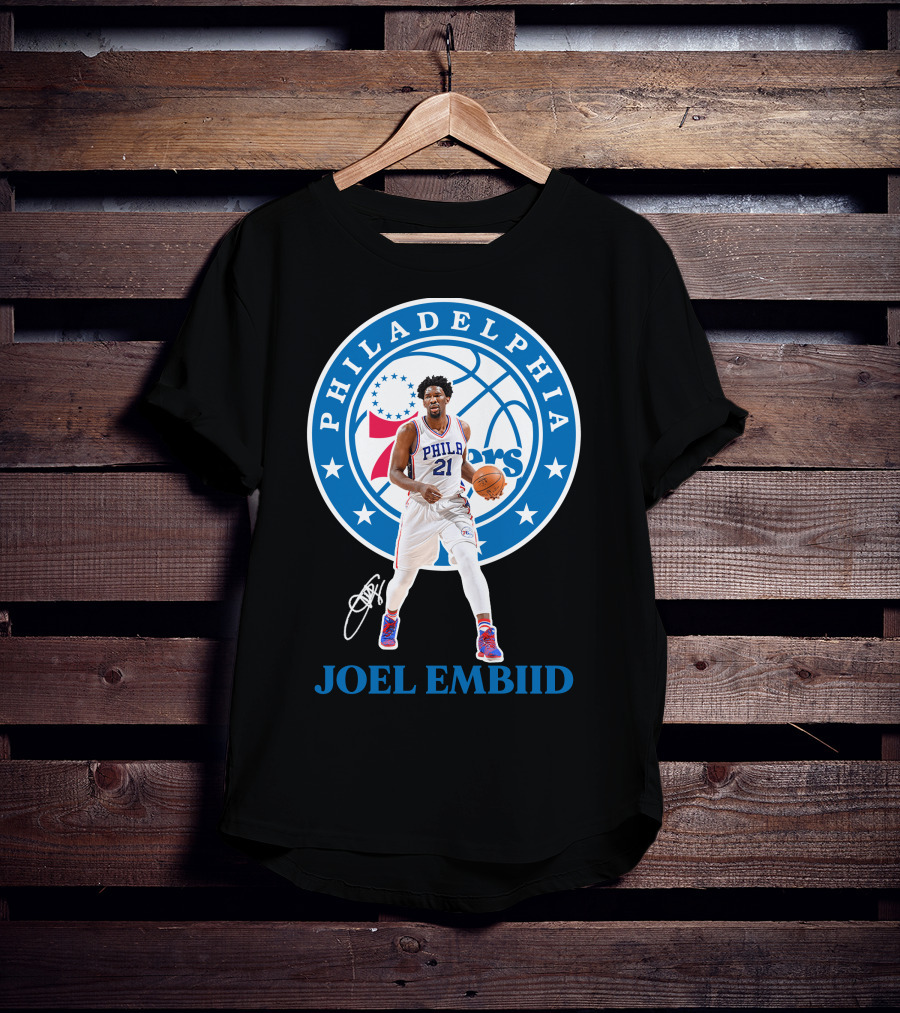 Philadelphia 76ers Joel Embiid T-Shirt