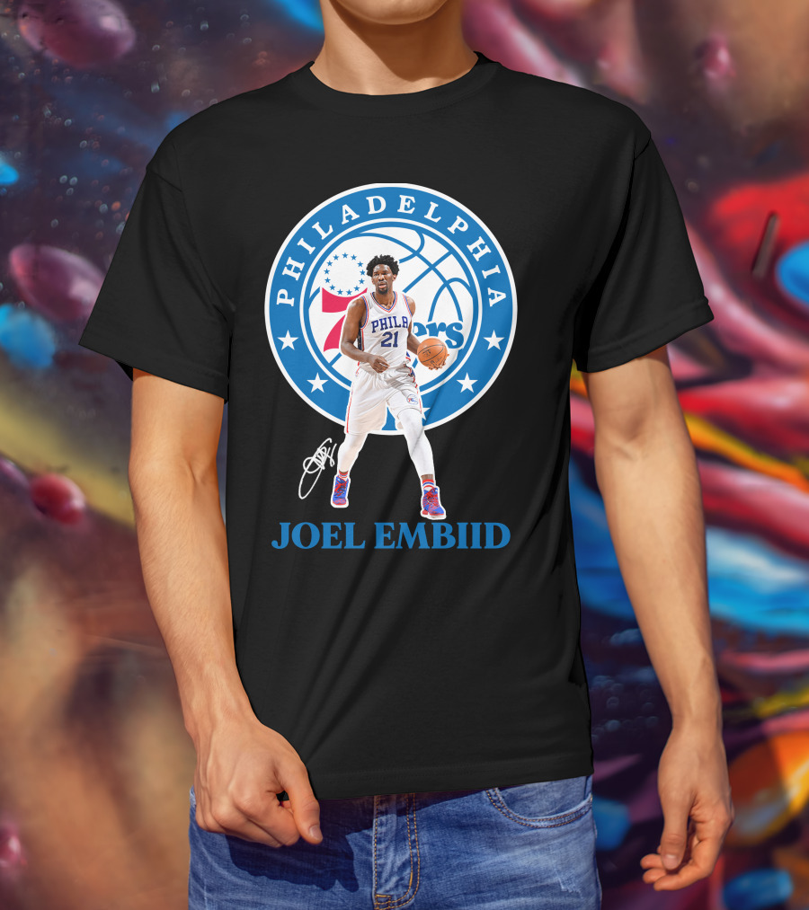 Philadelphia 76ers Joel Embiid T-Shirt