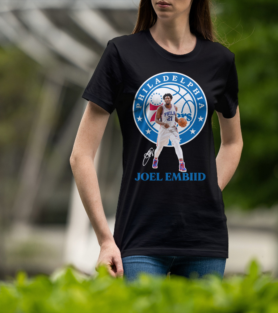 Philadelphia 76ers Joel Embiid T-Shirt