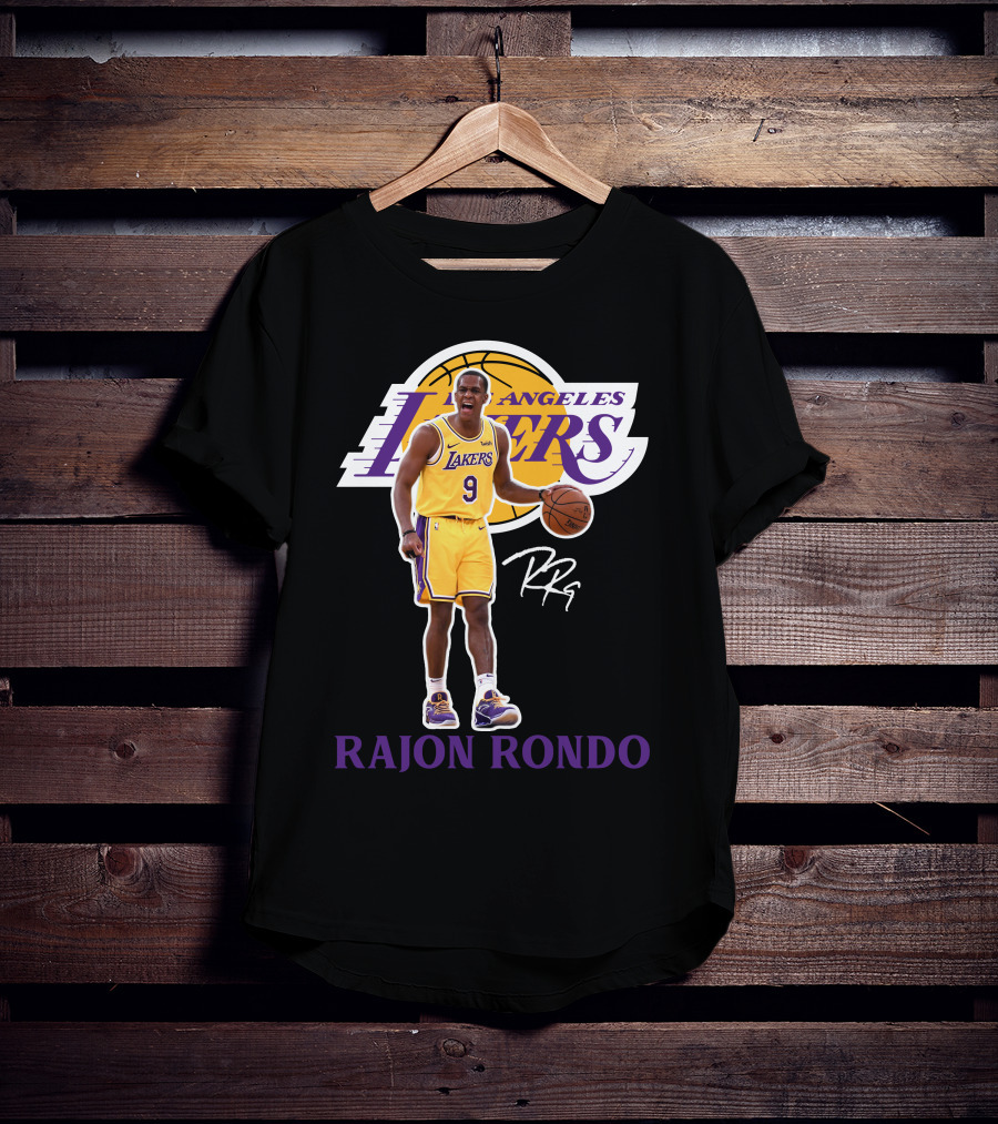 Los Angeles Lakers Rajon Rondo La04 T-Shirt