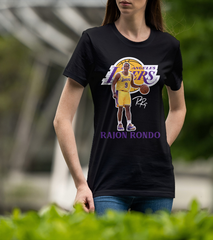 Los Angeles Lakers Rajon Rondo La04 T-Shirt