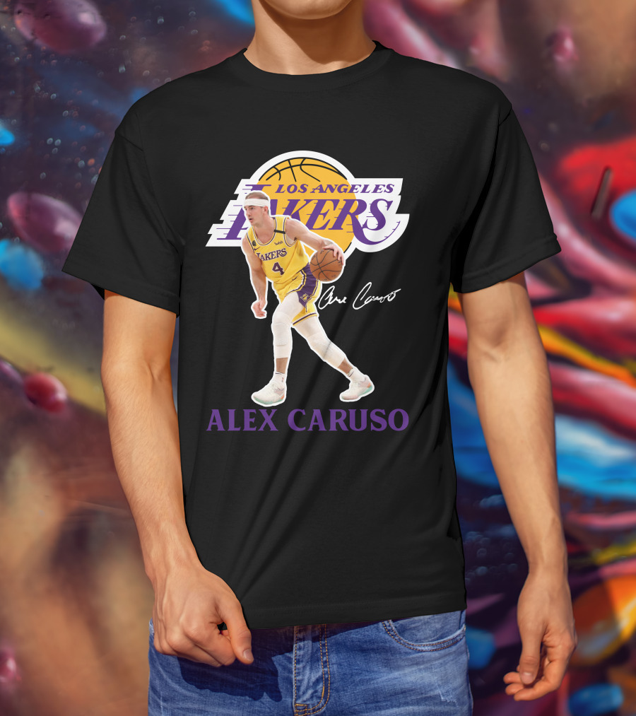 Alex Caruso Los Angeles Lakers La03 T-Shirt