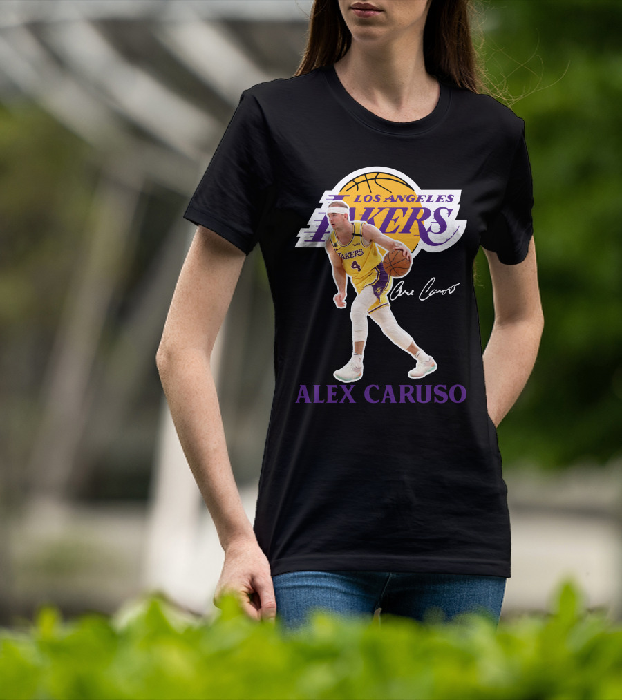 Alex Caruso Los Angeles Lakers La03 T-Shirt