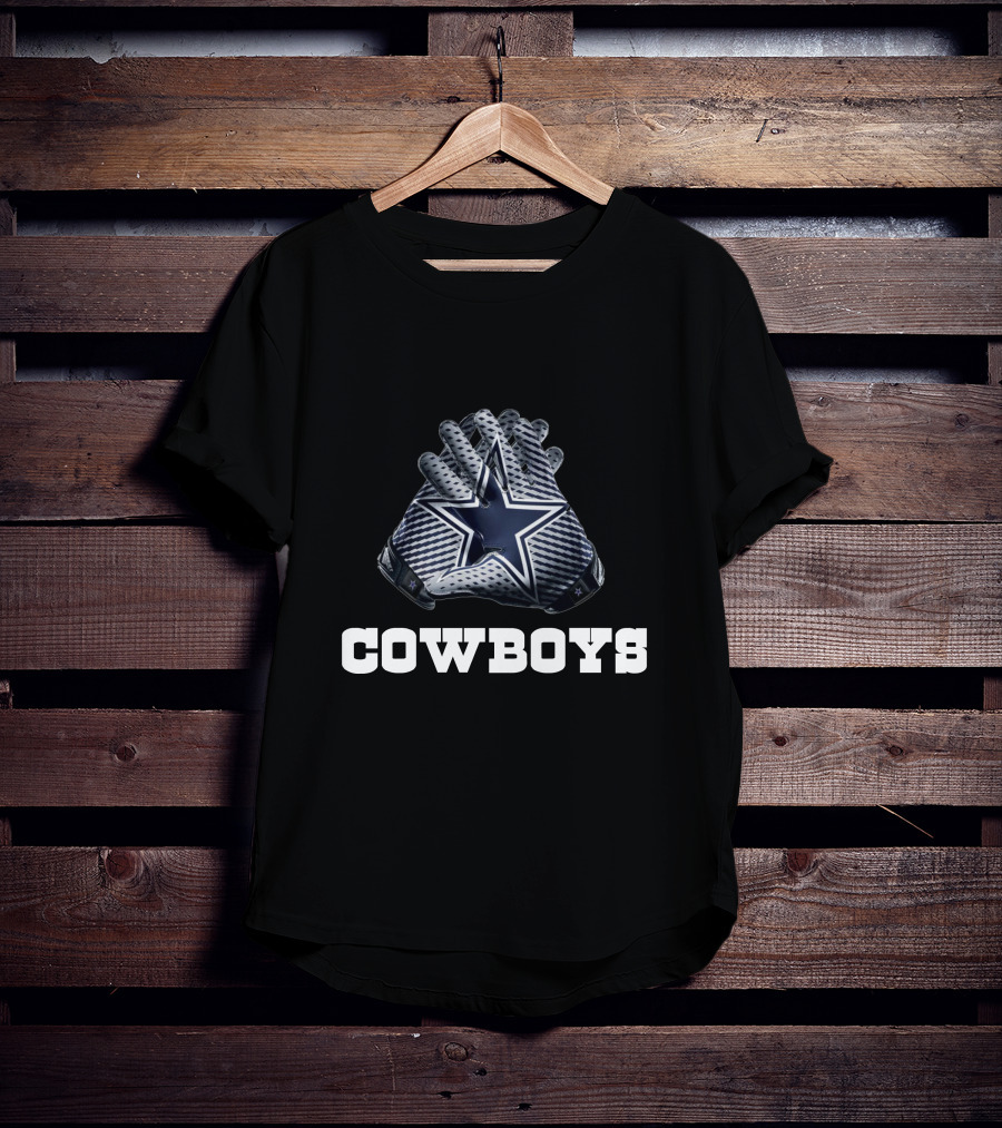 Cowboys Star Gloves 2D-Cowboysclone T-Shirt