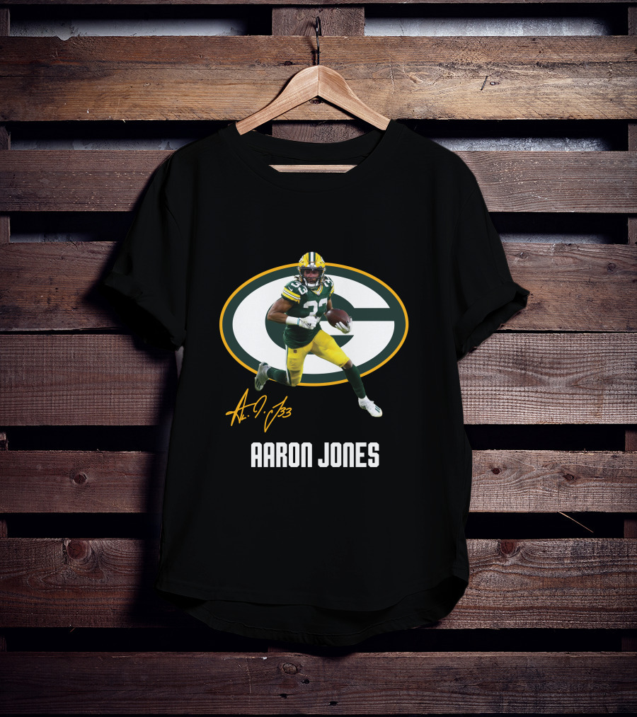 Aaron Jones Green Bay Packers 33 T-Shirt