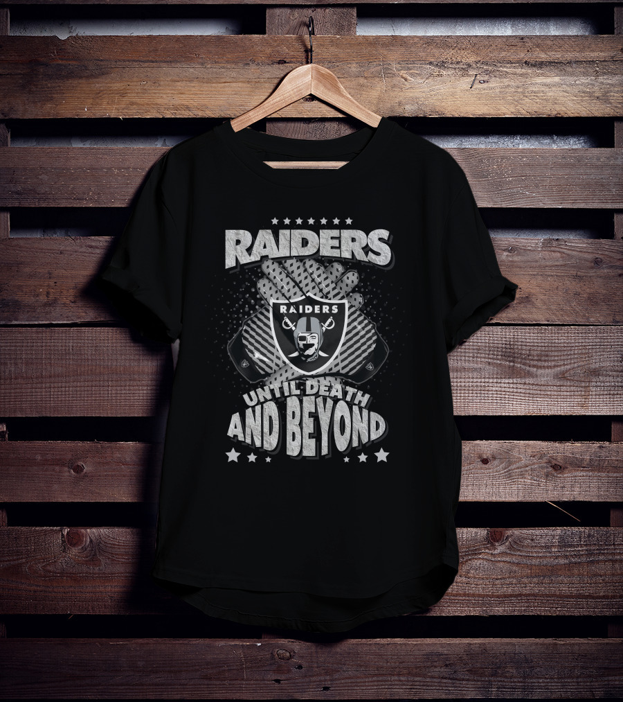 Raiders Until Death And Beyond T-Shirt