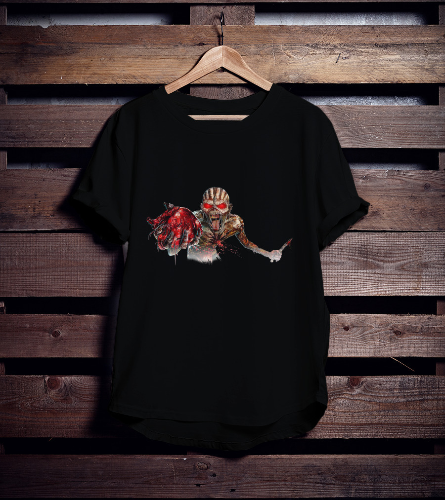 Ir 36 Eddie The Head Zombie T-Shirt