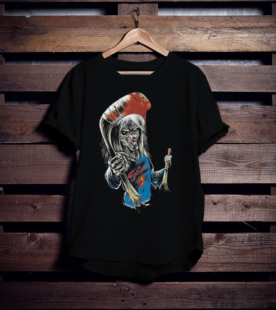 Suomi Ir 54 Hockey Zombie T-Shirt