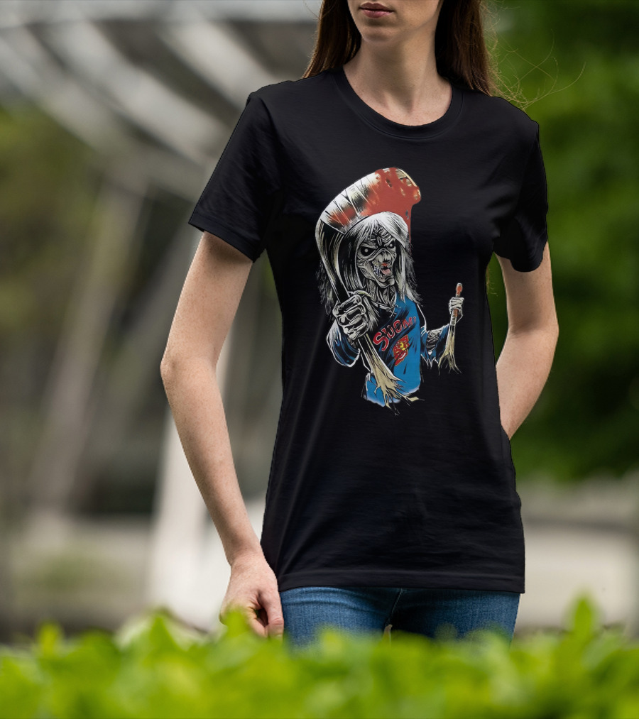 Suomi Ir 54 Hockey Zombie T-Shirt