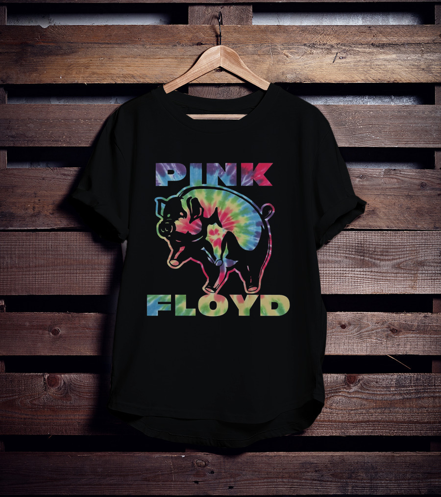 Pink Floyd Tie-Dye Pig T-Shirt