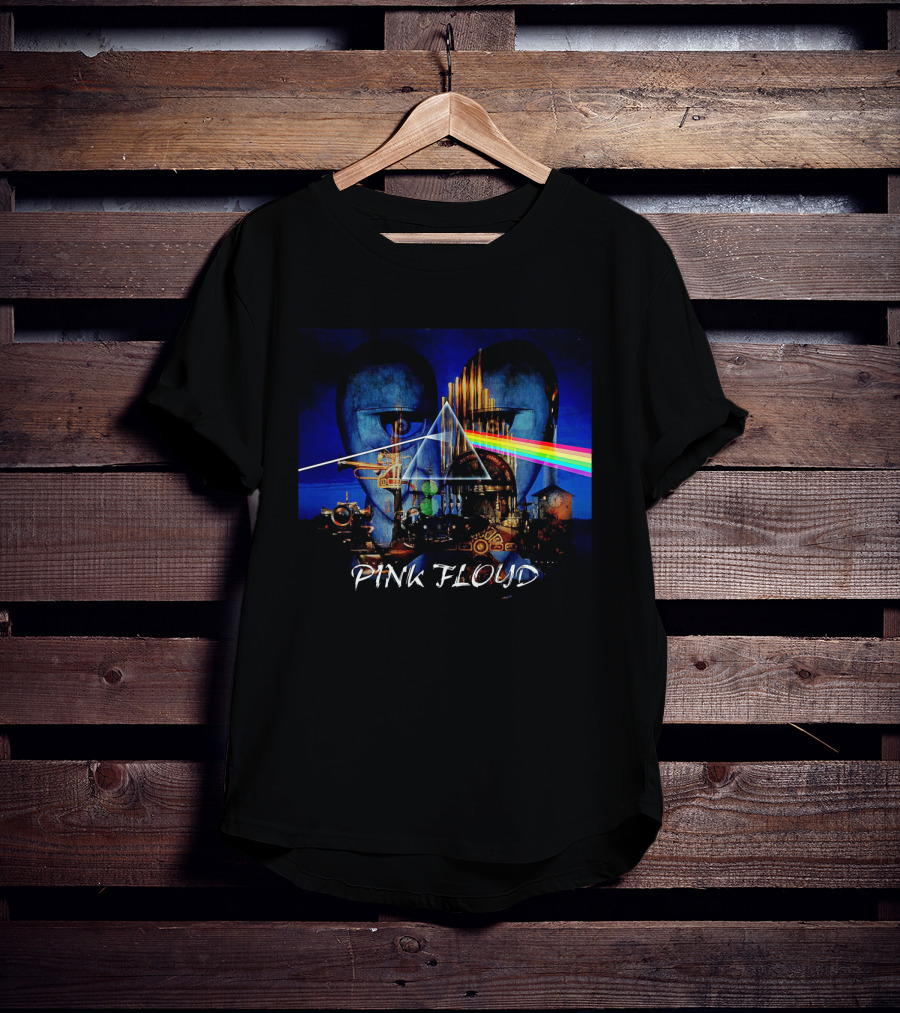 Pink Floyd Dark Side Of The Moon Division Bell Mashup T-Shirt