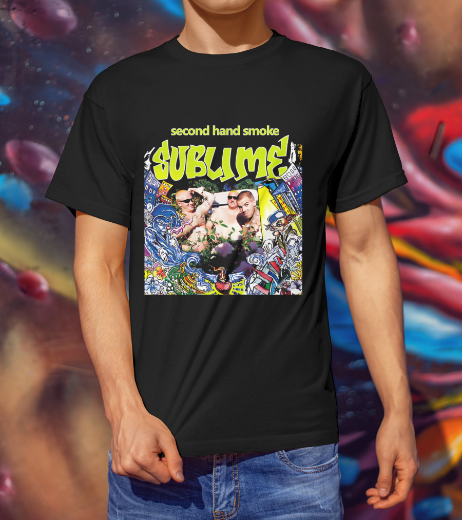 Sublime Second Hand Smoke Album Cover Art T-Shirt