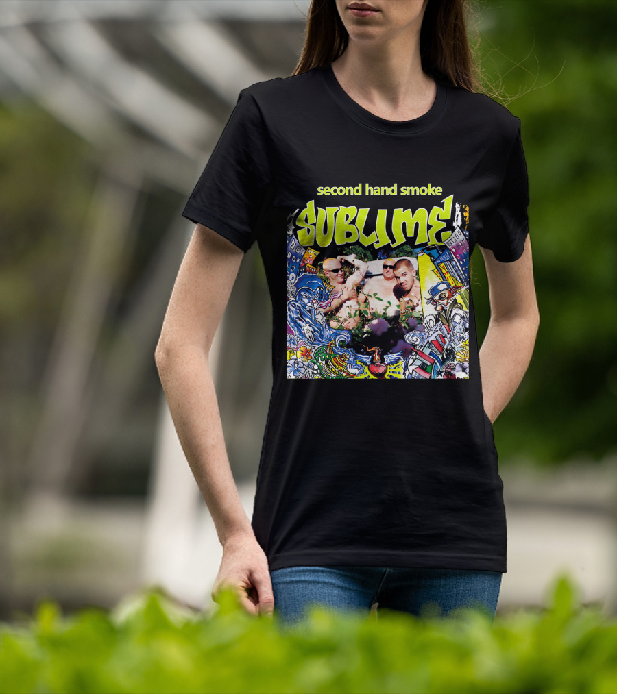 Sublime Second Hand Smoke Album Cover Art T-Shirt