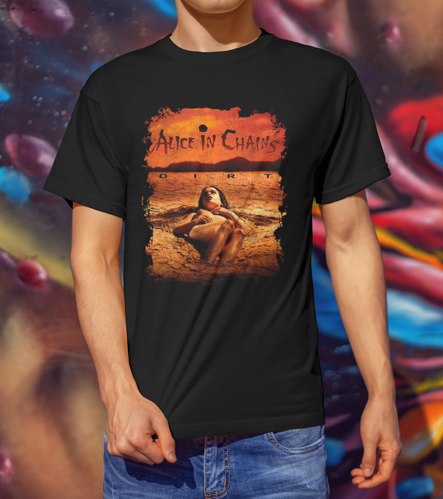 Alice In Chains Dirt Album Cover Art T-Shirt