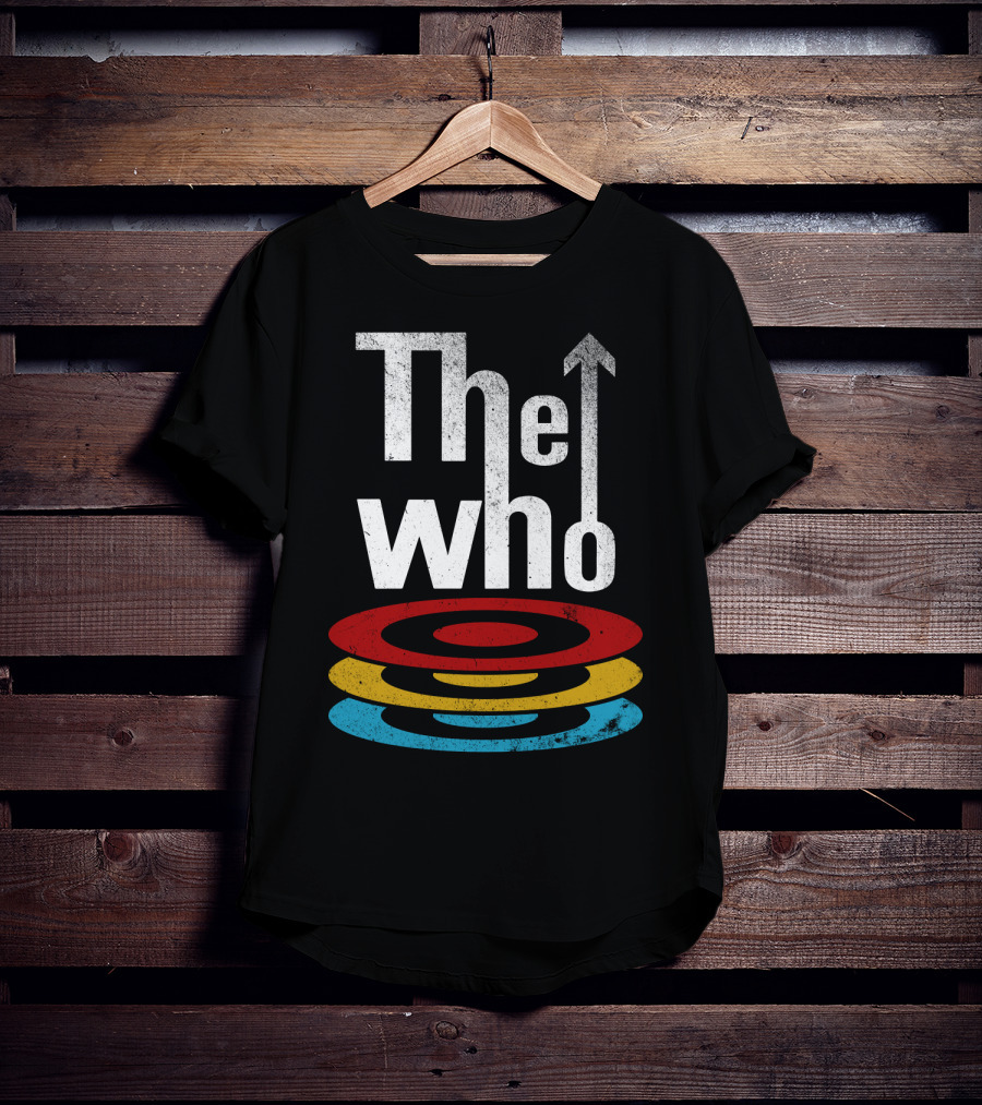 The Who Logo With Mod Target Symbol T-Shirt