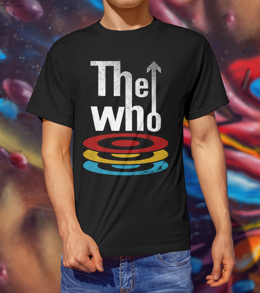 The Who Logo With Mod Target Symbol T-Shirt