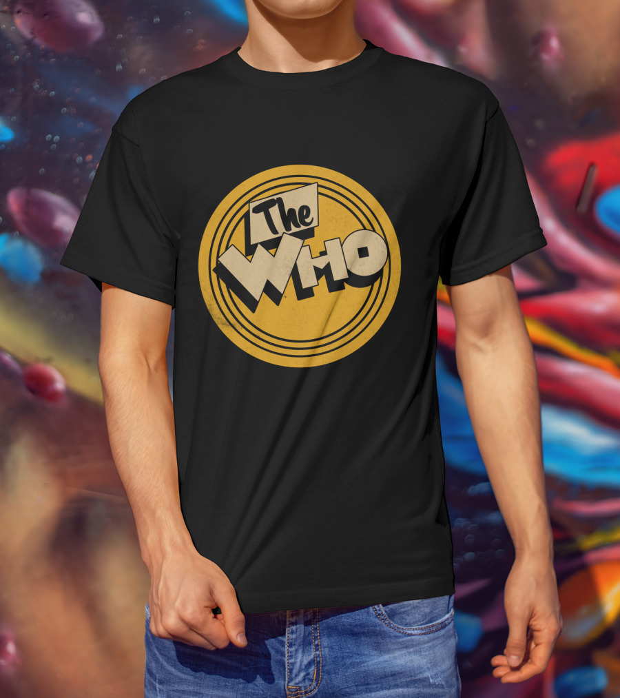 The Who Yellow Circle T-Shirt