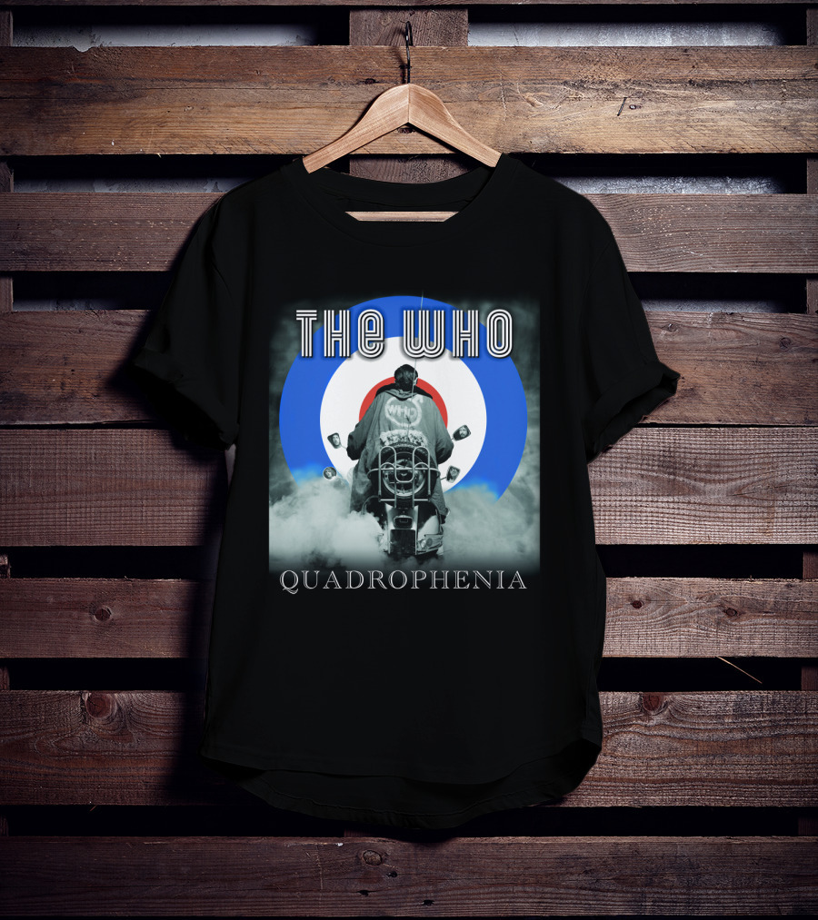 The Who Quadrophenia Mod Target Scooter T-Shirt