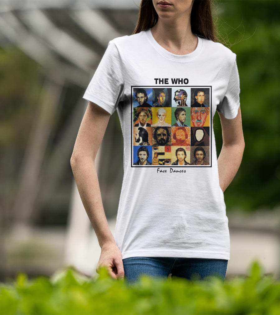 The Who Face Dancers Album Cover T-Shirt