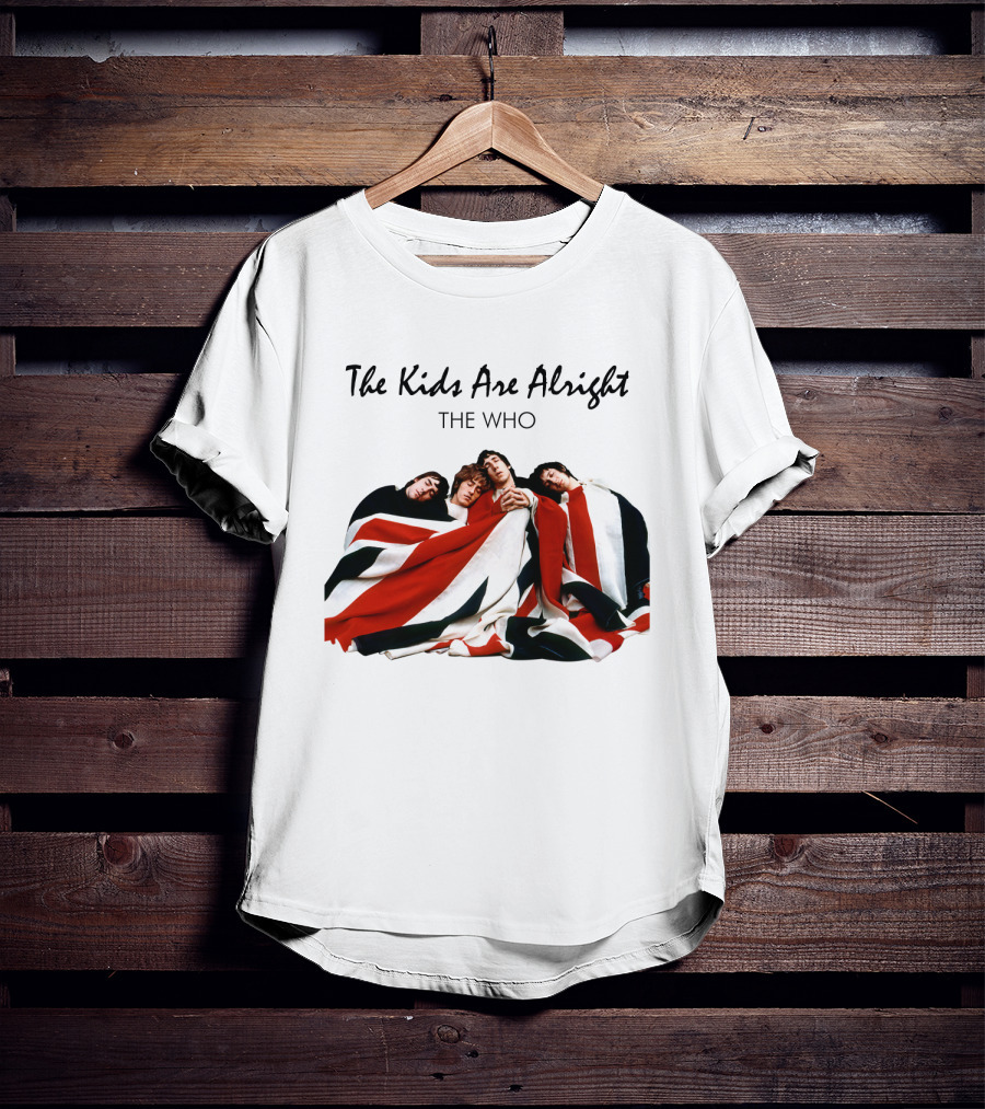 The Kids Are Alright The Who Union Jack Blanket T-Shirt