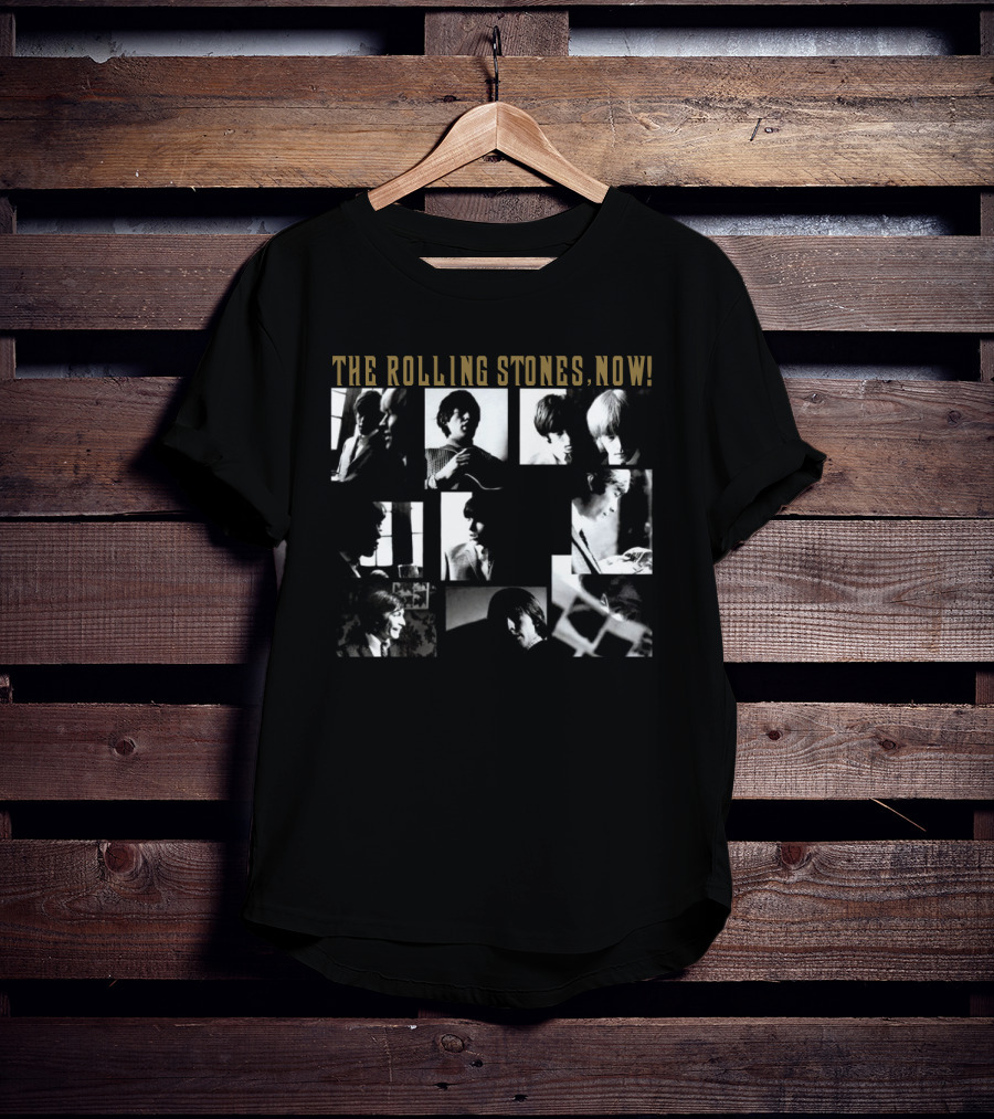 The Rolling Stones Now! Album Cover Photomontage T-Shirt