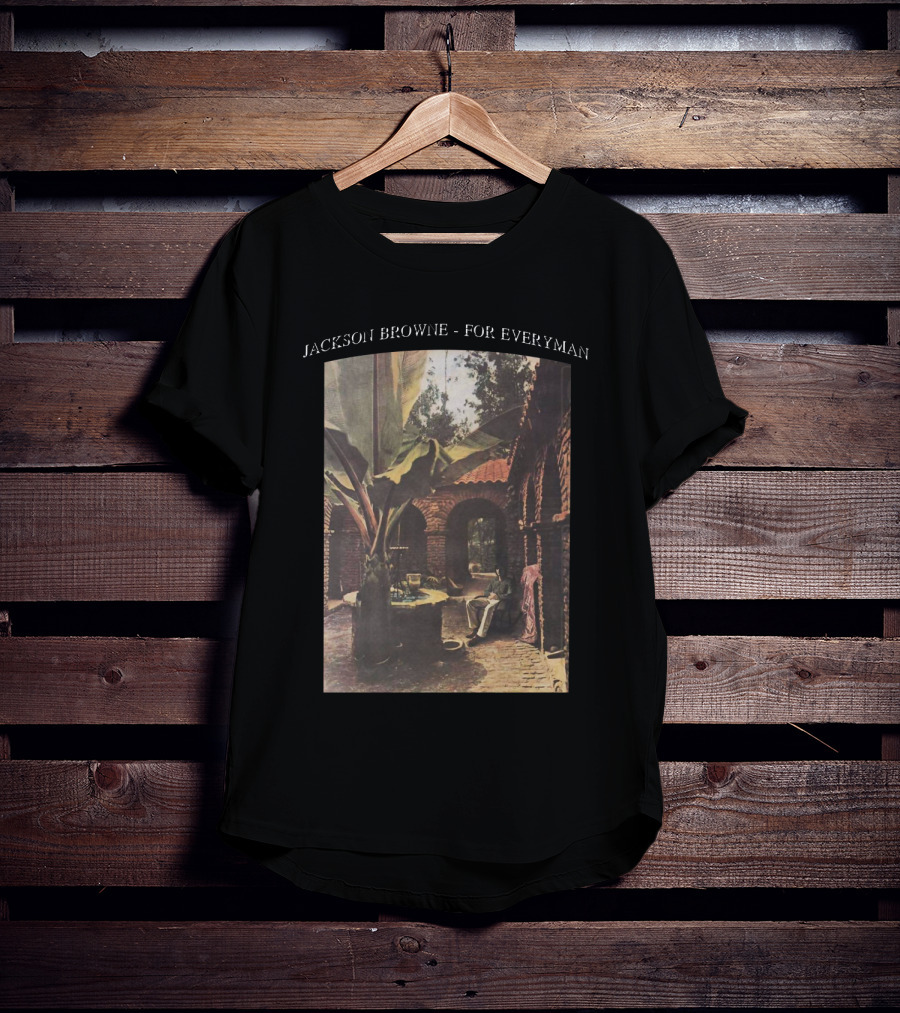Jackson Browne For Everyman Courtyard Scene T-Shirt