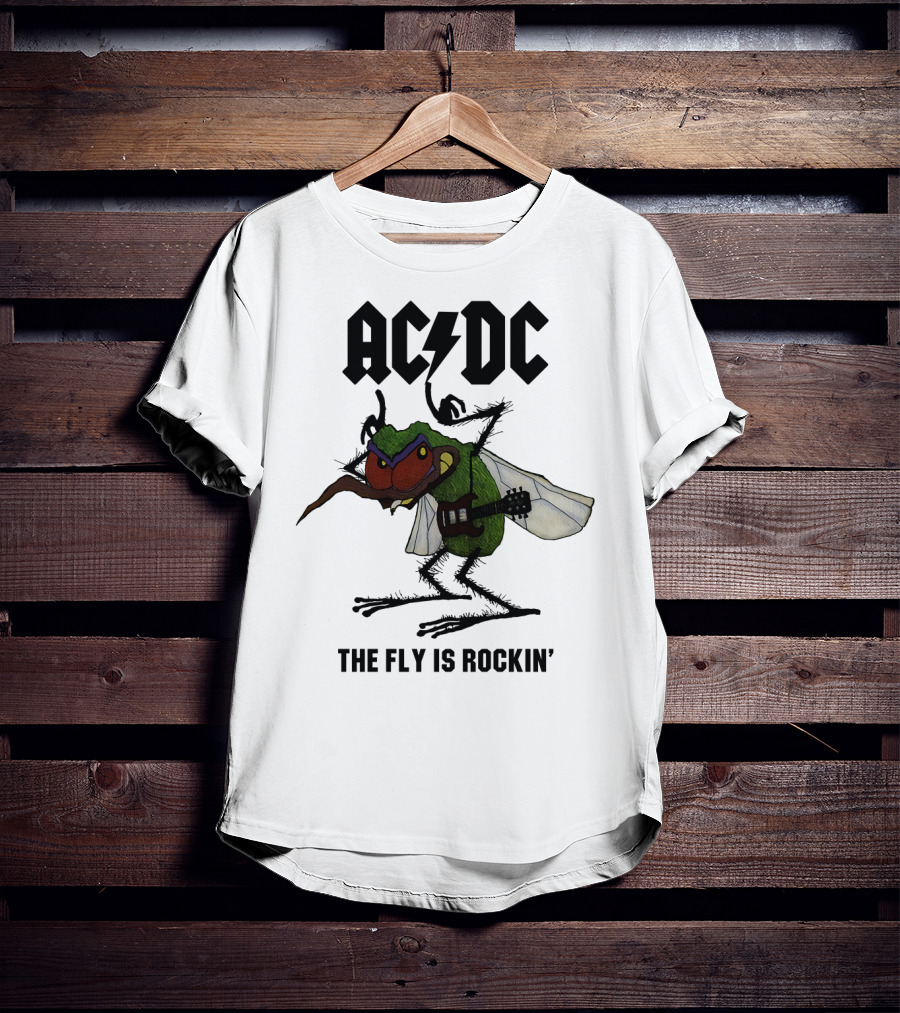 Acdc The Fly Is Rockin' T-Shirt