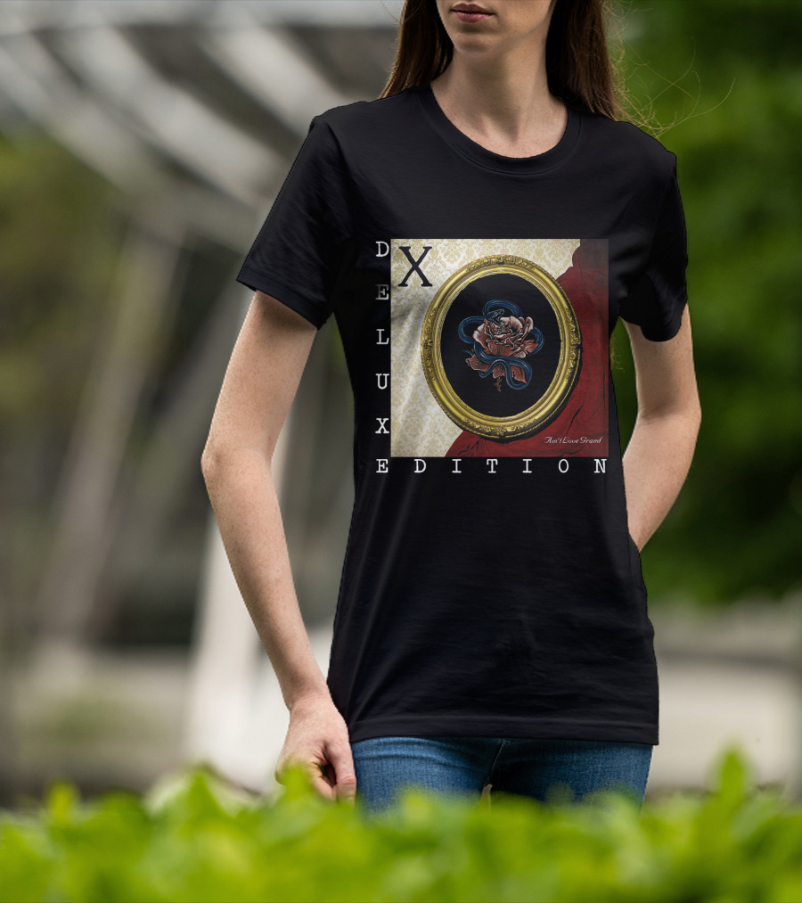 X Deluxe Edition Ain't Love Grand Rose Snake Frame T-Shirt