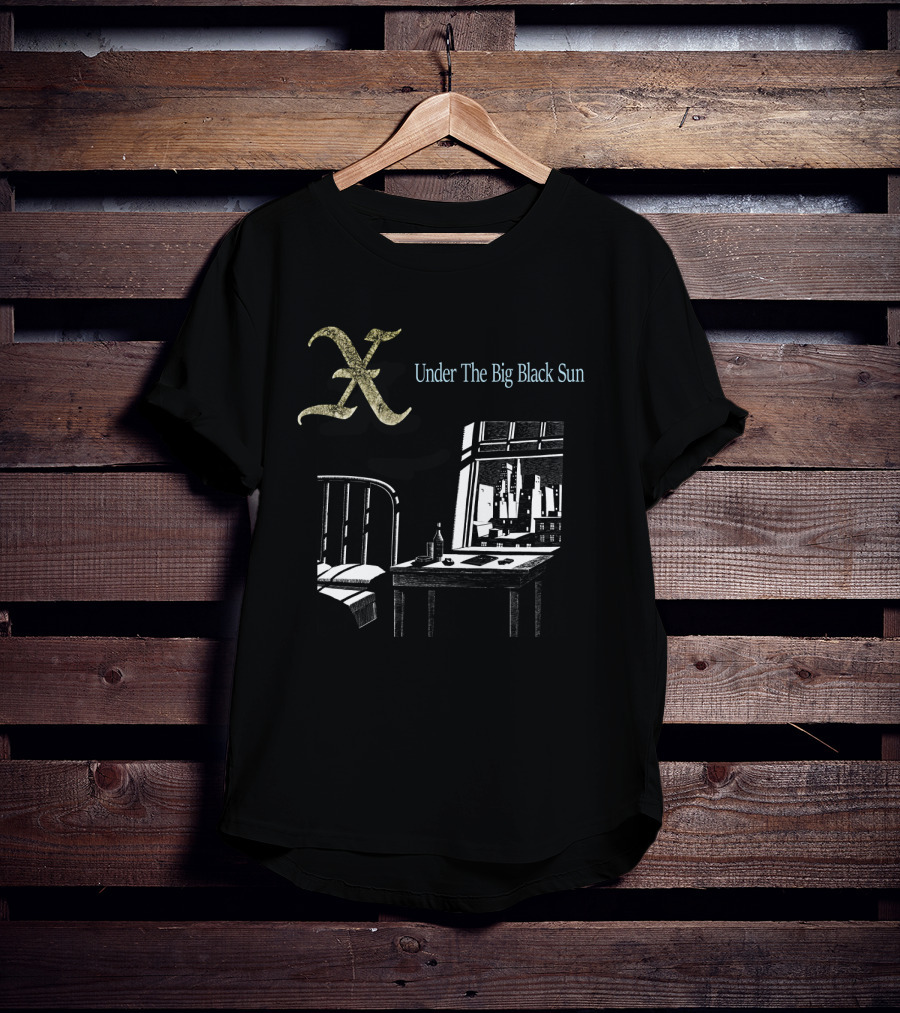 X Under The Big Black Sun Bedroom Scene T-Shirt