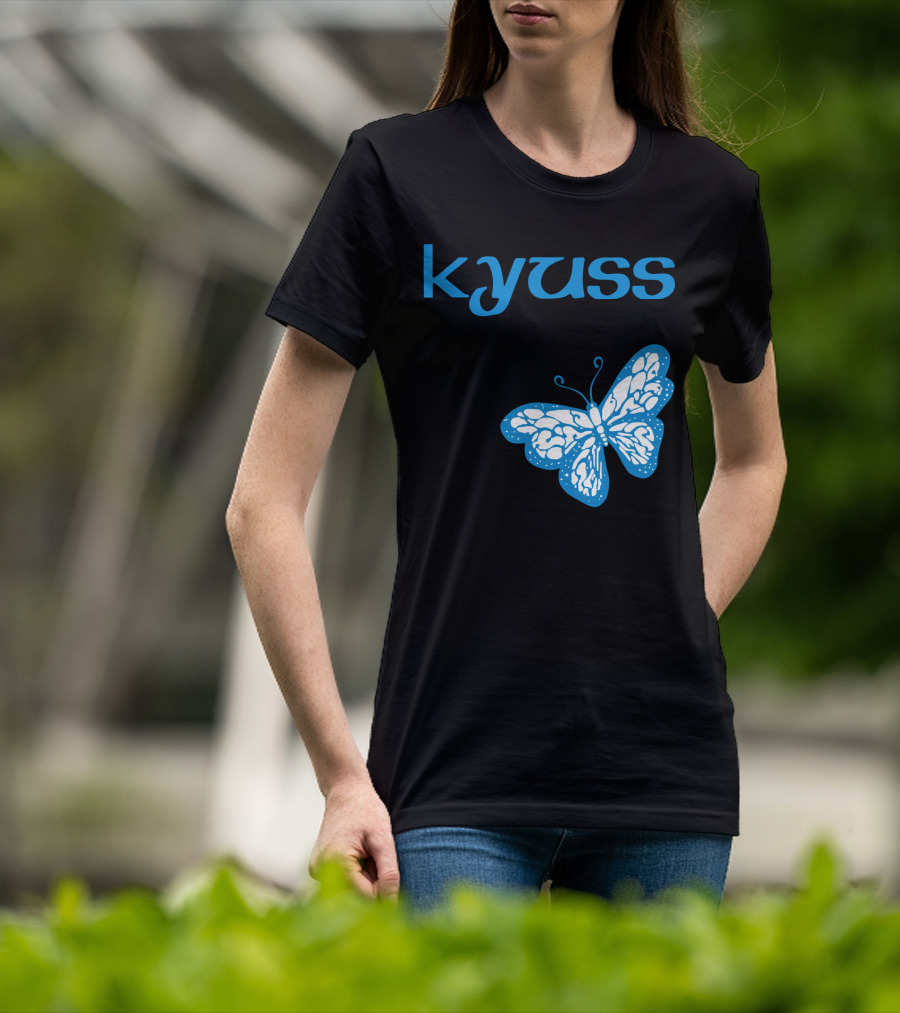 Kyuss Blue Butterfly T-Shirt