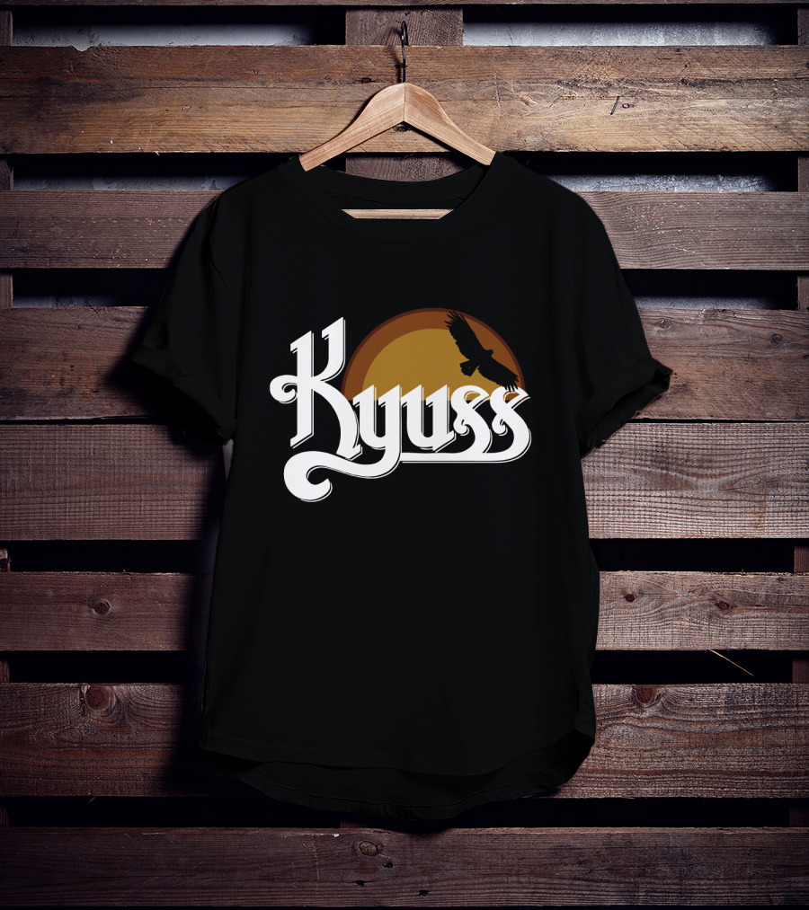 Kyuss Sunset Eagle Silhouette T-Shirt