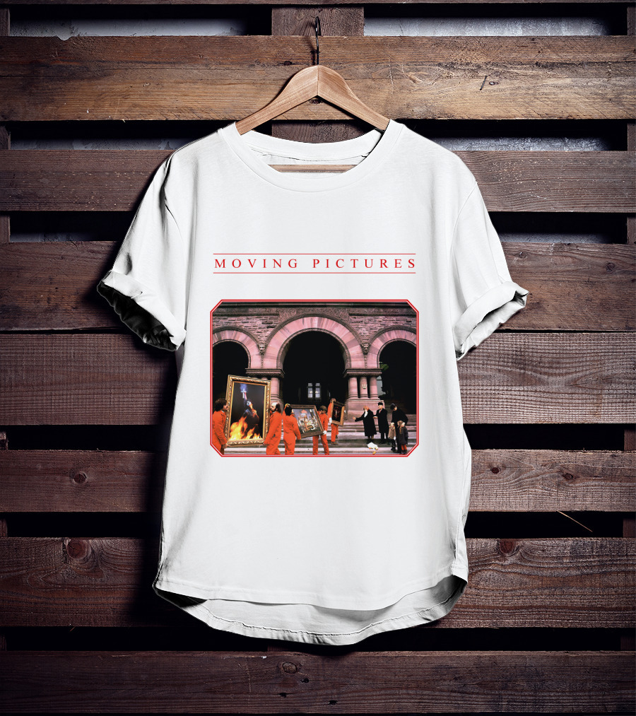 Rush Moving Pictures Album Cover Art T-Shirt