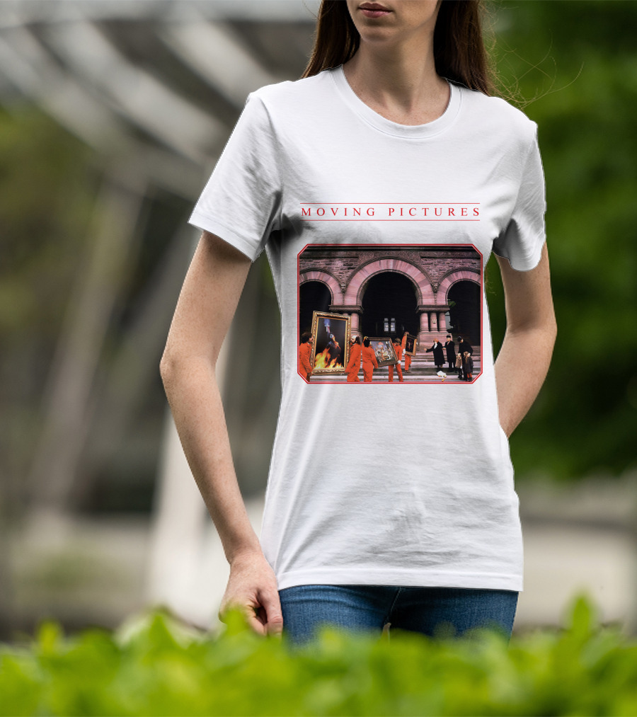 Rush Moving Pictures Album Cover Art T-Shirt