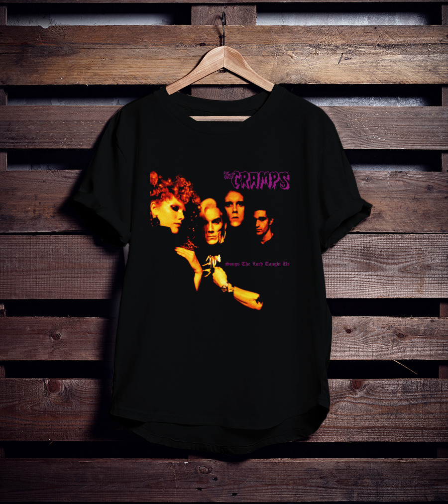The Cramps Songs The Lord Taught Us Album Cover Tcr T-Shirt