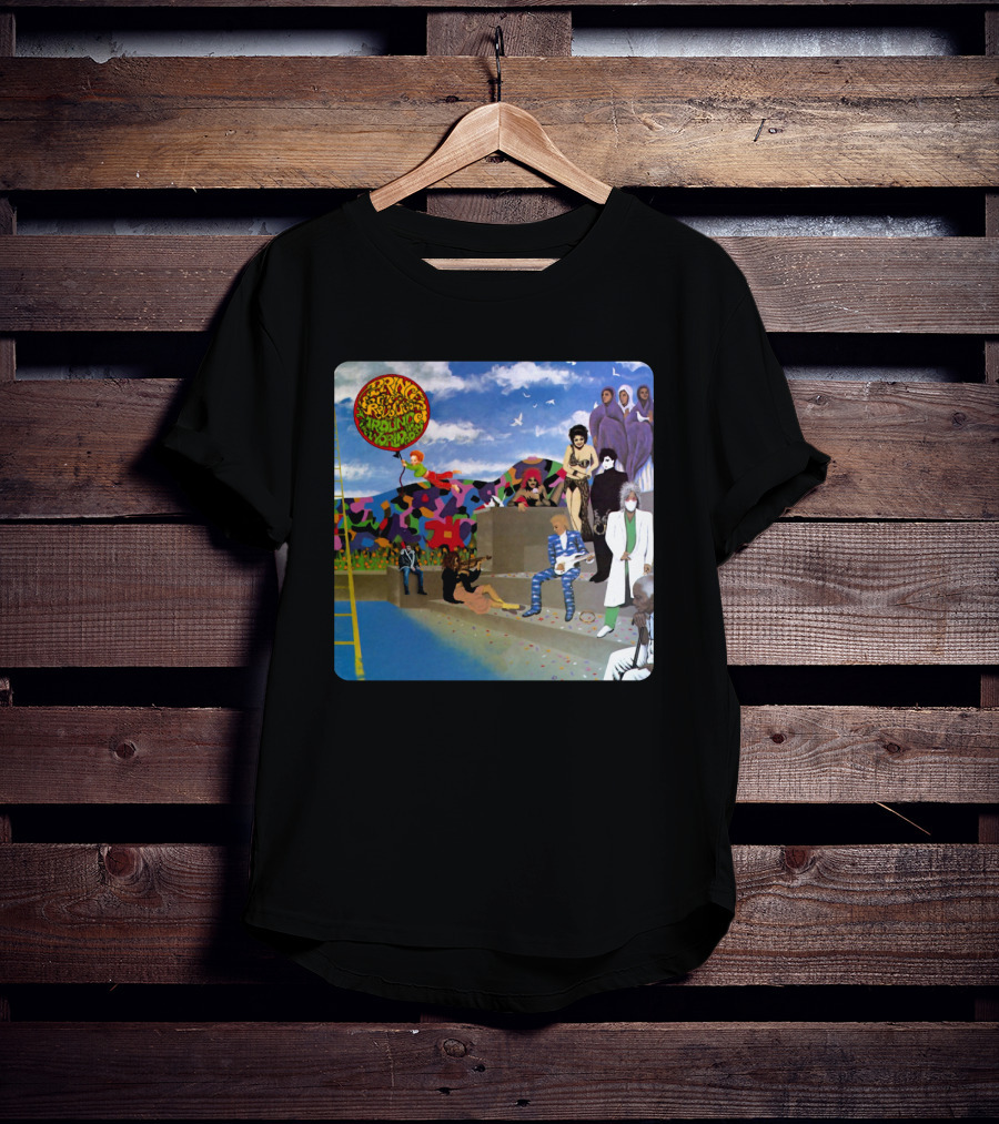 Prince Around The World In A Day Album Cover Art T-Shirt