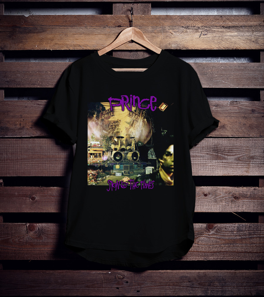 Prince Sign O' The Times Album Art T-Shirt
