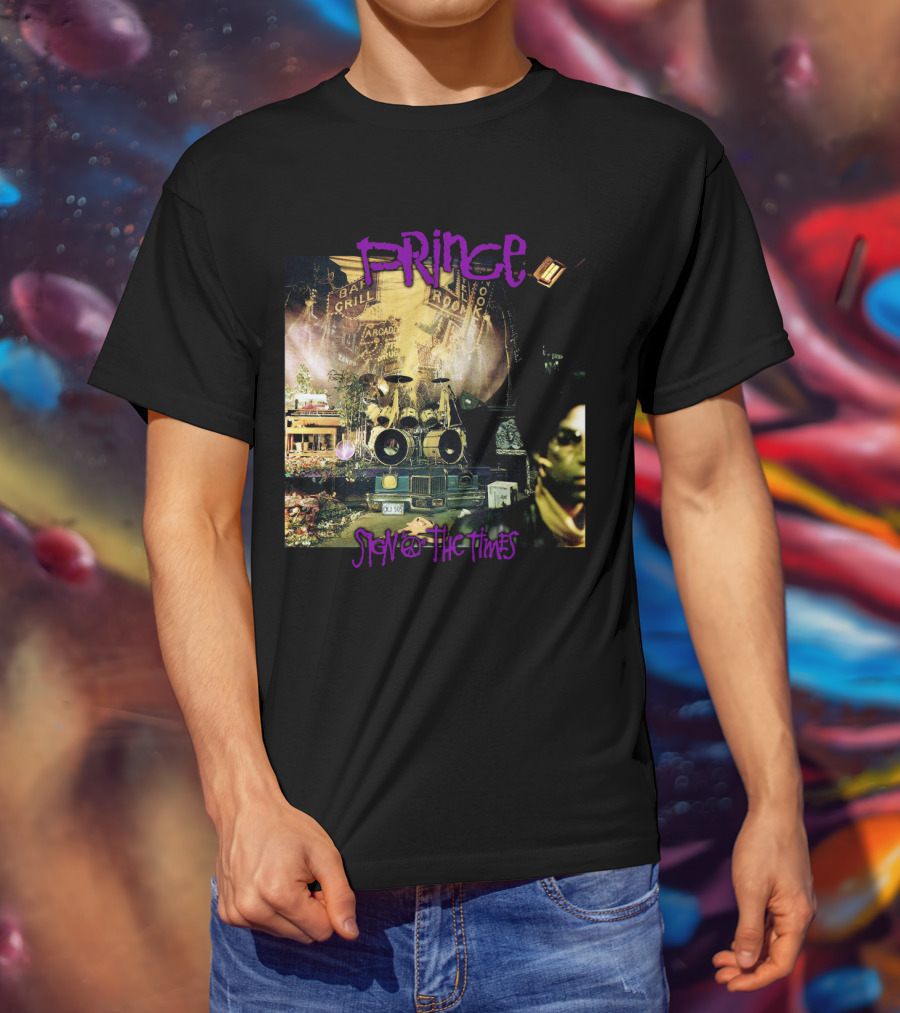 Prince Sign O' The Times Album Art T-Shirt