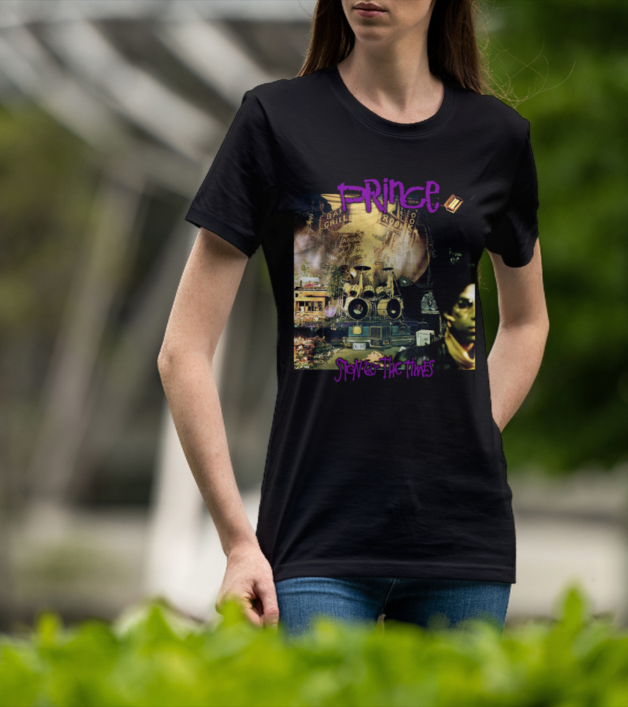 Prince Sign O' The Times Album Art T-Shirt