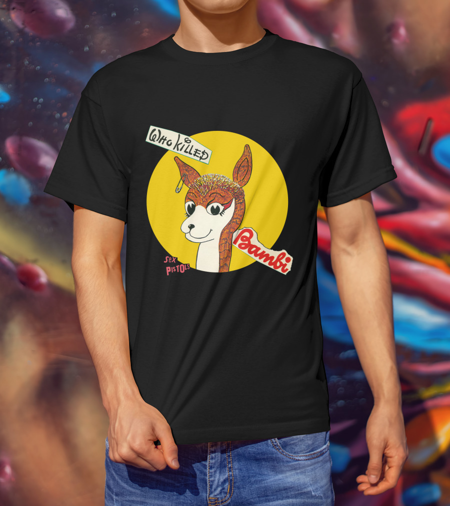 Who Killed Bambi Sex Pistols T-Shirt