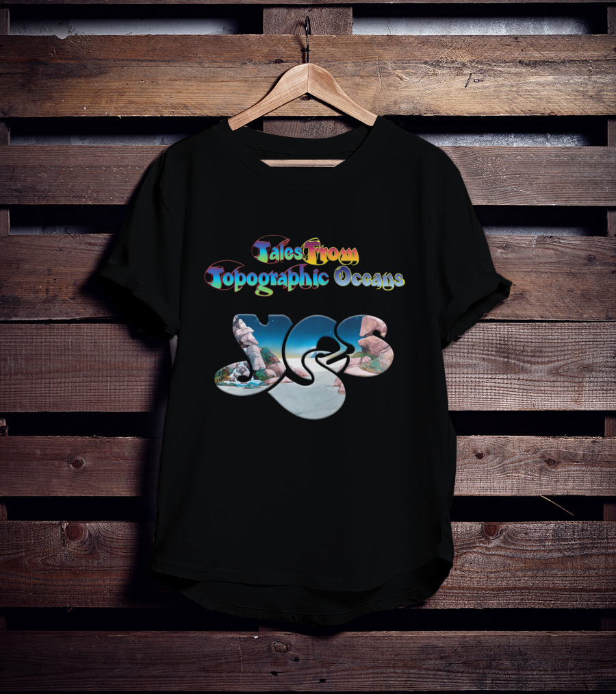 Tales From Topographic Oceans Yes Band Album Art T-Shirt