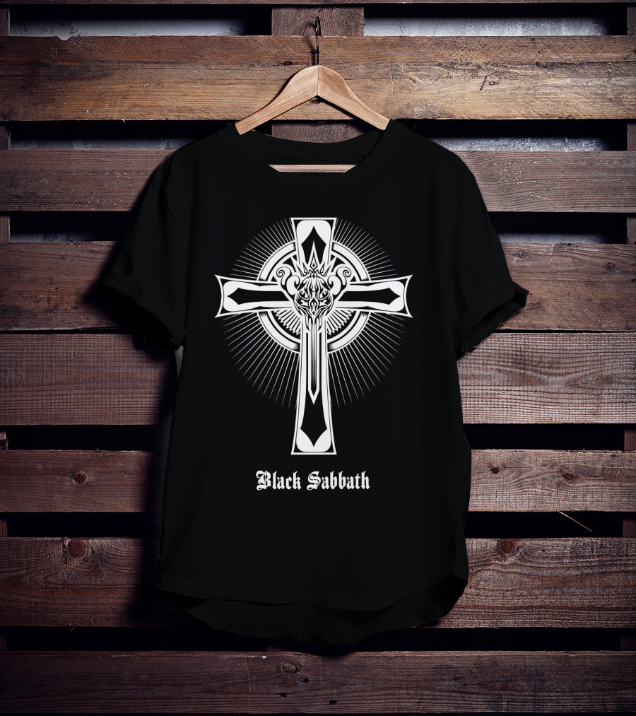 Black Sabbath Gothic Cross T-Shirt