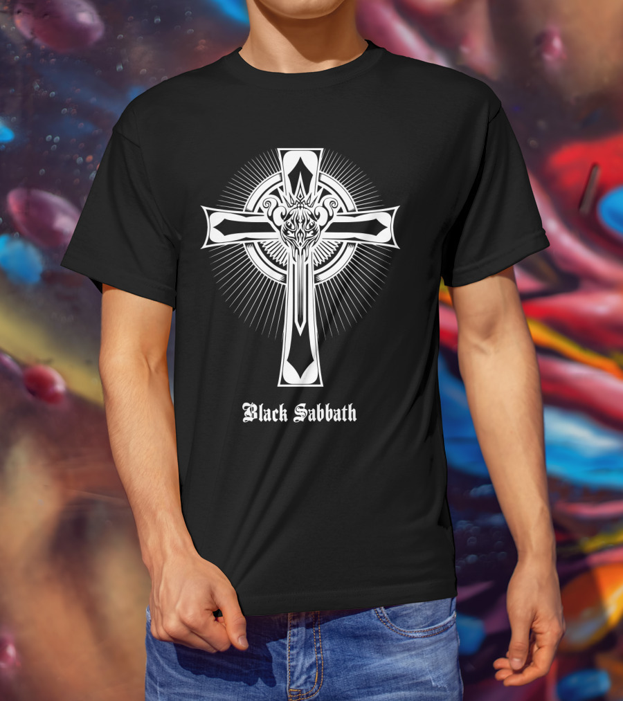 Black Sabbath Gothic Cross T-Shirt