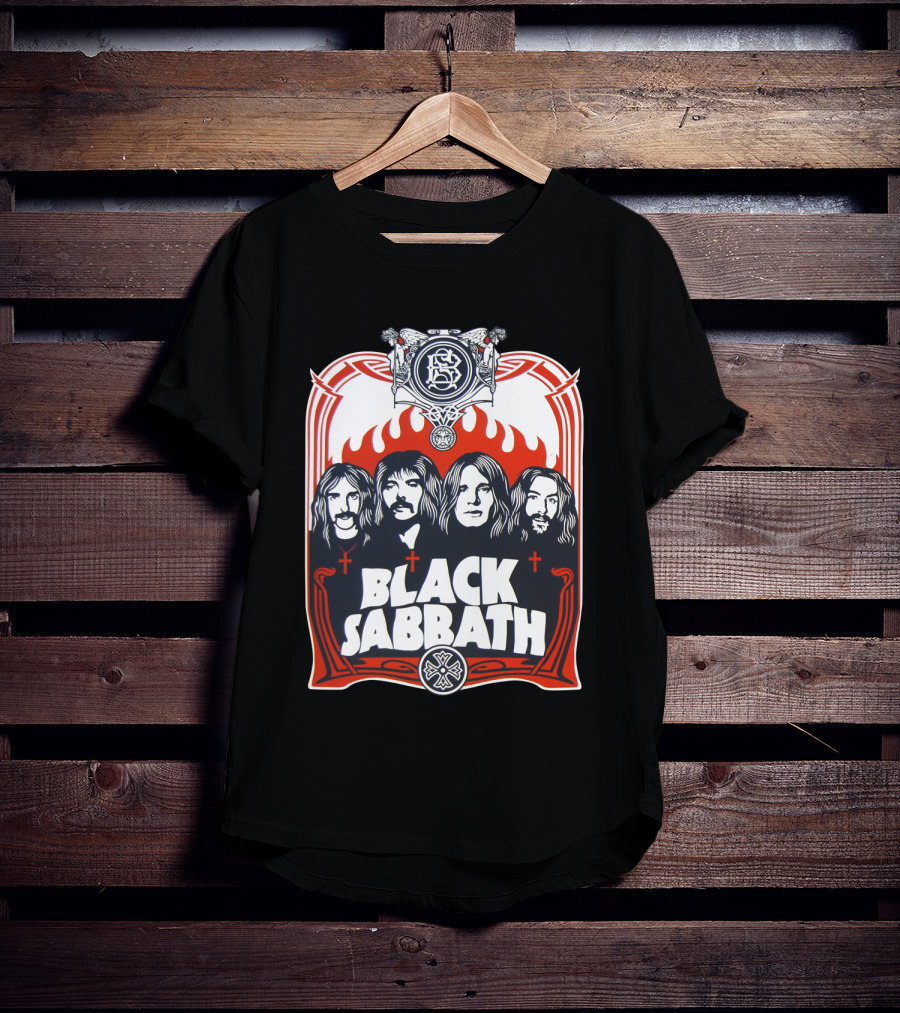 Black Sabbath Band Portrait Bs T-Shirt