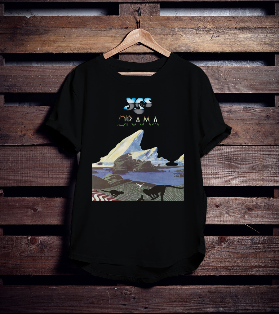 Yes Drama Album Cover Art Landscape T-Shirt