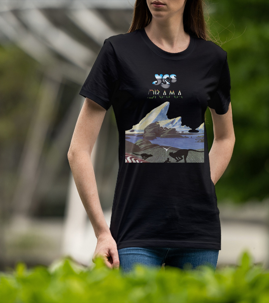Yes Drama Album Cover Art Landscape T-Shirt